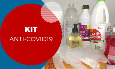 Kit anti-covid19 dans tous nos appartements