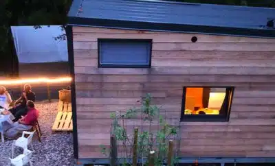 Notre tiny house accueille ses premiers hôtes